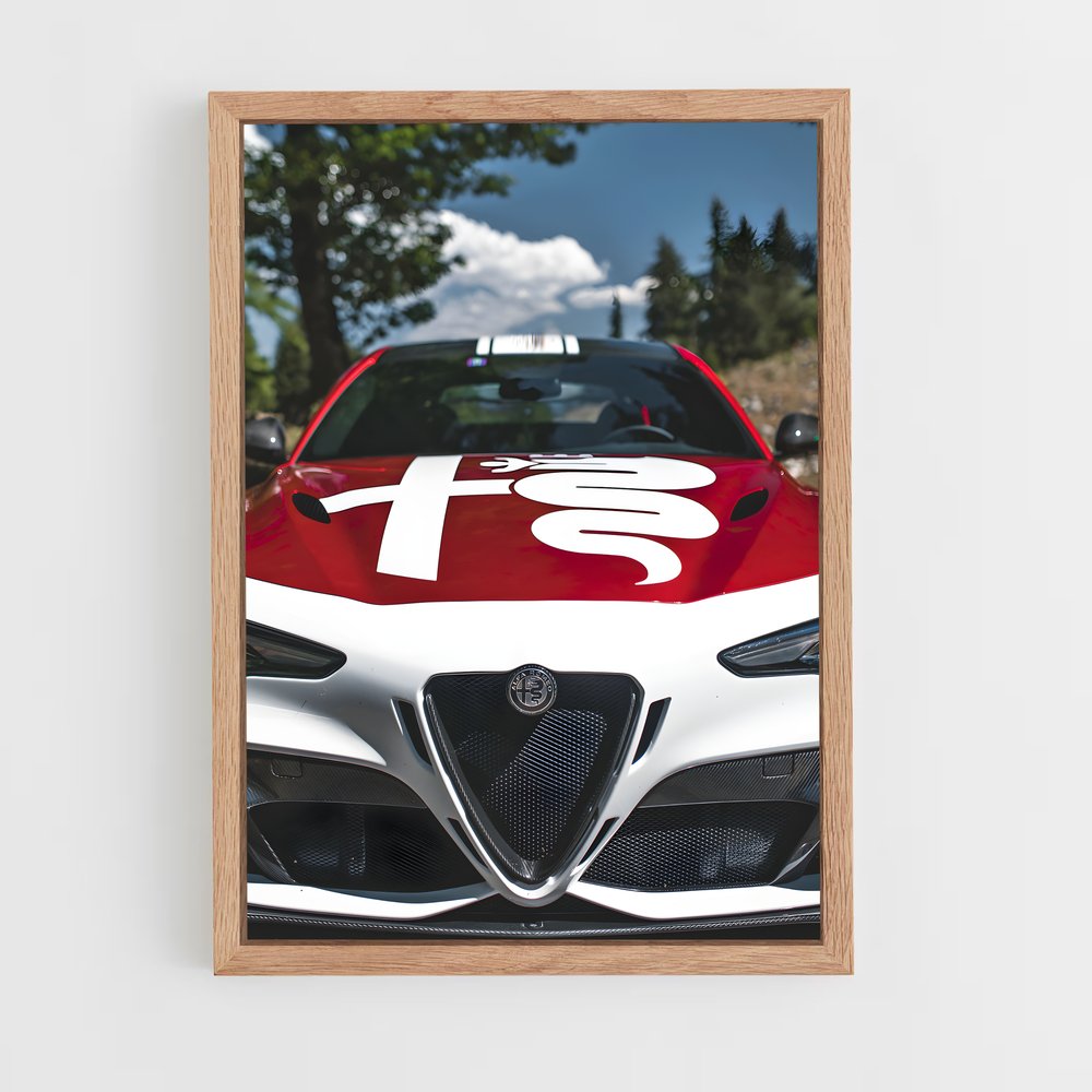 Poster Giulia de gtam – affiche Alfa Romeo (vue 4)